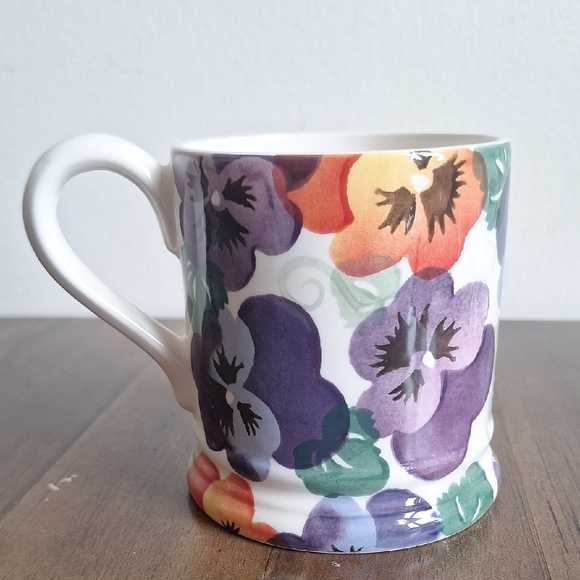 Emma Bridgewater Other - Emma Bridgewater HEARTSEASE & PANSIES Mug • 2012 Fox Backstamp • First Quality